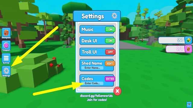 How to redeem codes in Custom PC Tycoon