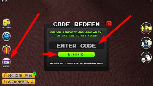 How to redeem codes in Weird Strict Boss