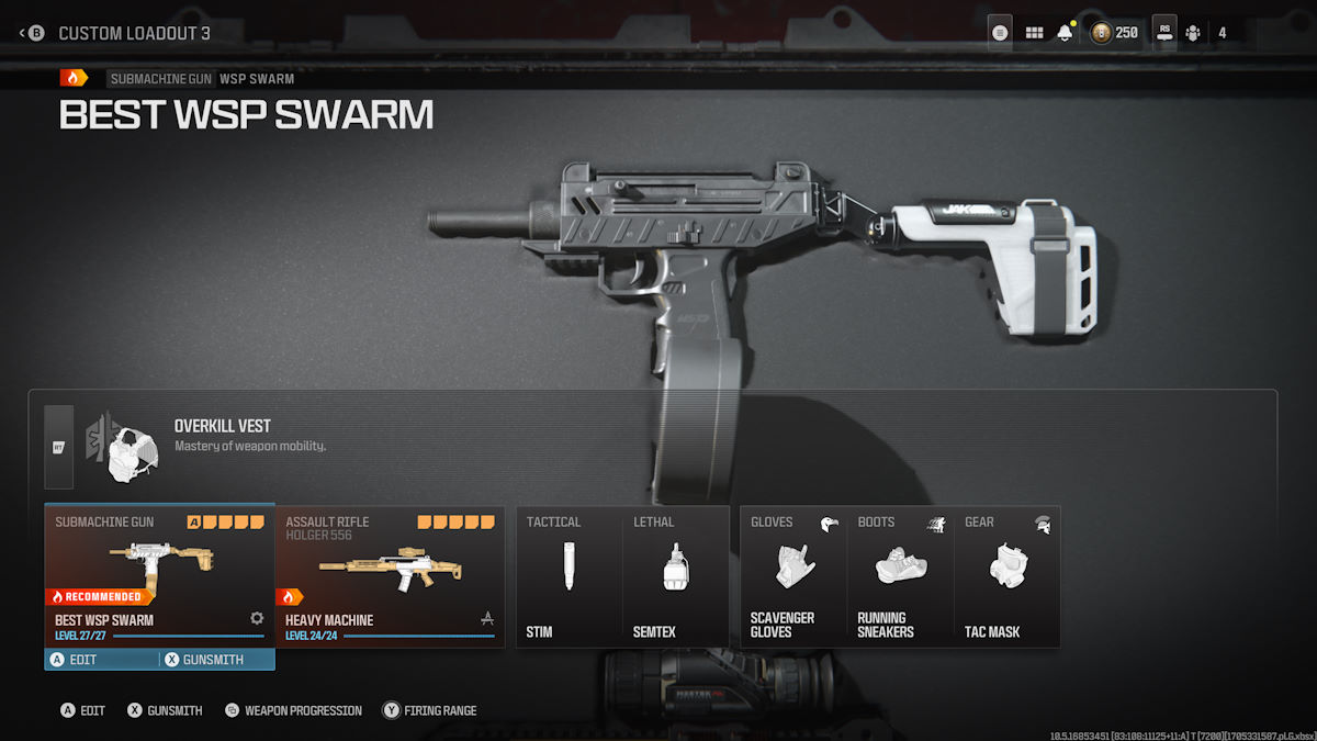 Best WSP Swarm Loadout for MW3, Zombies and Warzone - Prima Games