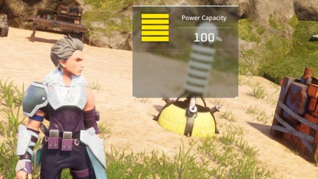 Screenshot of a fully-charged Power Generator.