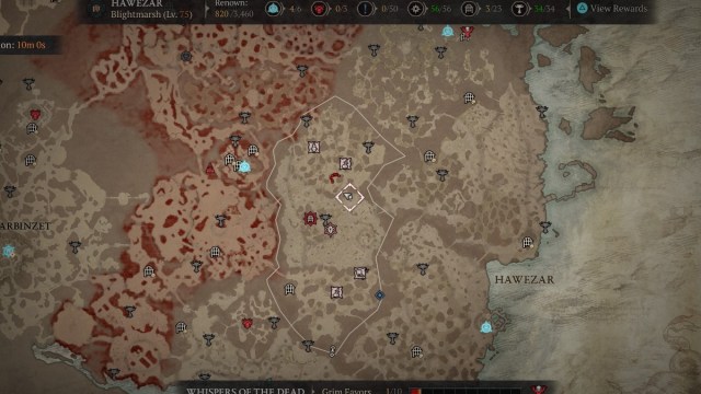 Blightshade Diablo 4 Map