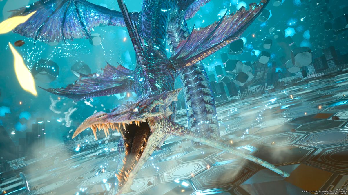 Screenshot of Leviathan in Final Fantasy 7 Rebirth.