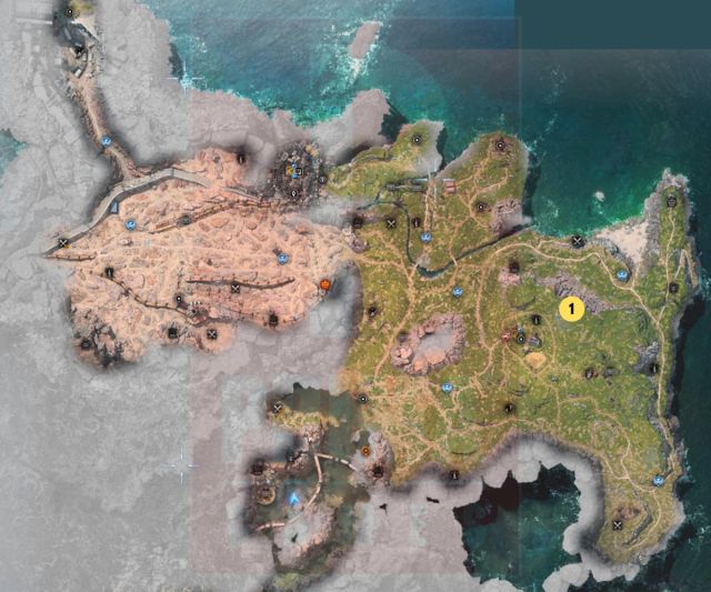 Image of the Grasslands Scenic Spot locations in Final Fantasy 7 Rebirth.