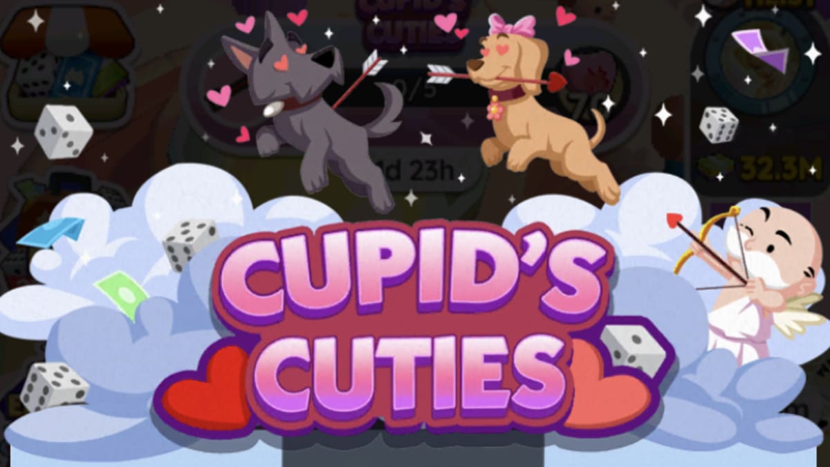 Monopoly GO Cupid's Cuties event rewards