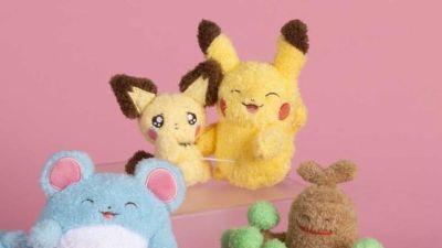 Image of Pokemon Cute Support plushes.