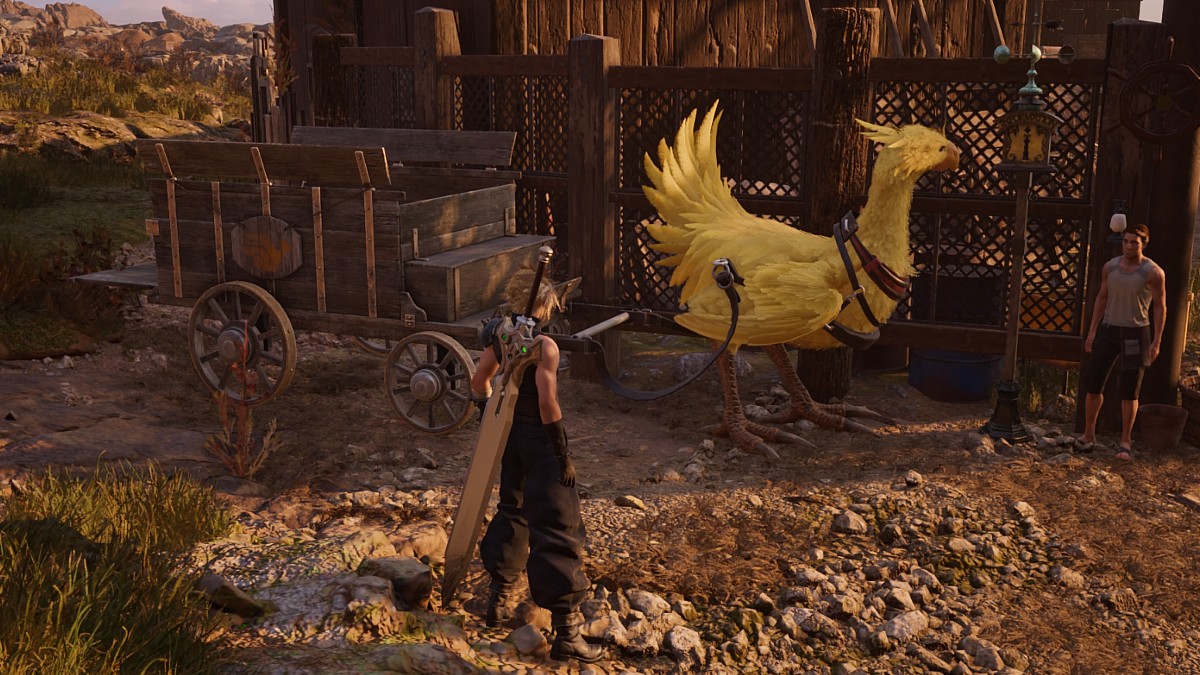 Chocobo Carriage in Final Fantasy 7 Rebirth