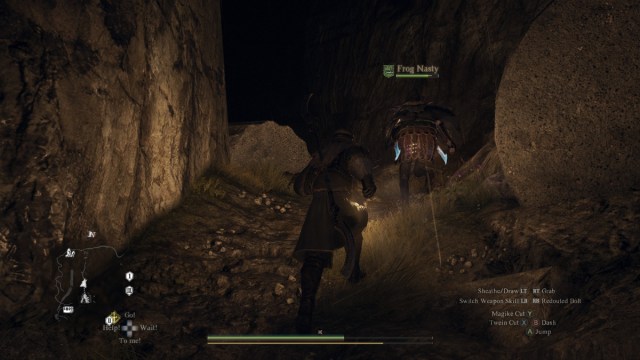 Frog Nasty and Jonoho exploring in Dragon's Dogma 2