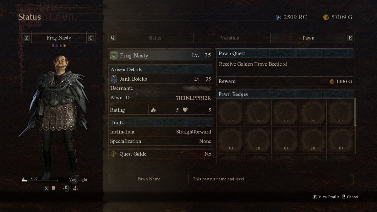 An Ode to Frog Nasty: My Most Loyal & Brave Dragon's Dogma 2 Pawn ...