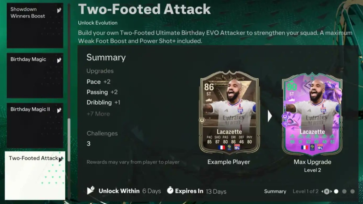 EA FC 24 Two Footed Attack