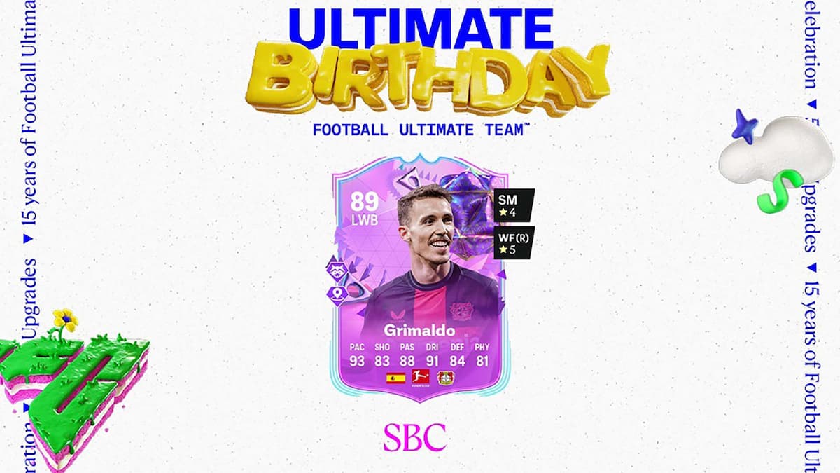 FC 24 Alejandro Grimaldo Ultimate Birthday SBC