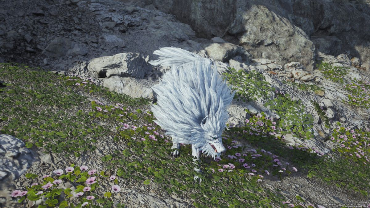 Screenshot of White Terror in Final Fantasy 7 Rebirth.