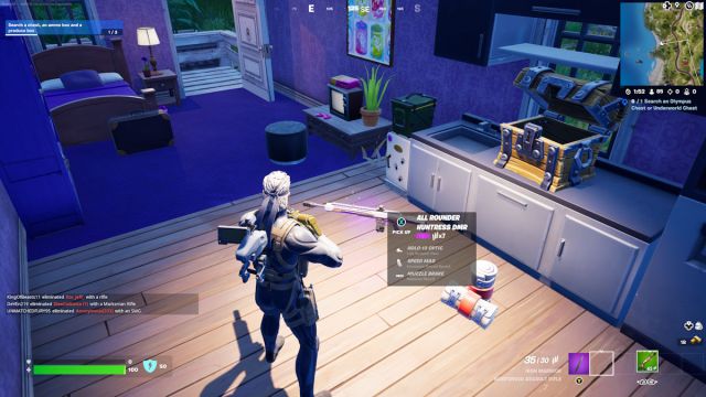 Fortnite Huntress DMR ground loot