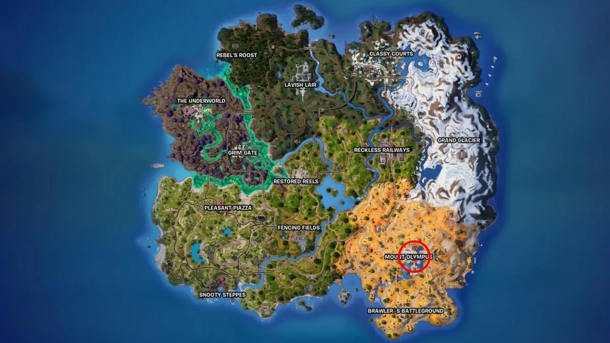 All Olympian Boss Altar Locations in Fortnite Chapter 5 Season 2 ...