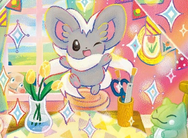 An official TCG illustration of Cinccino.