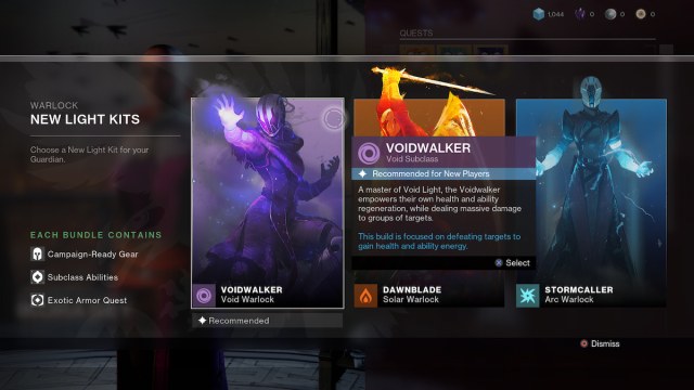 Destiny 2 Nuevos kits de luces