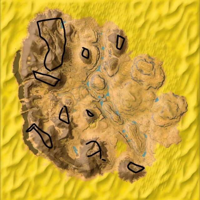 Best Sulfur Locations in Ark Survival Ascended Scorched Earth Prima