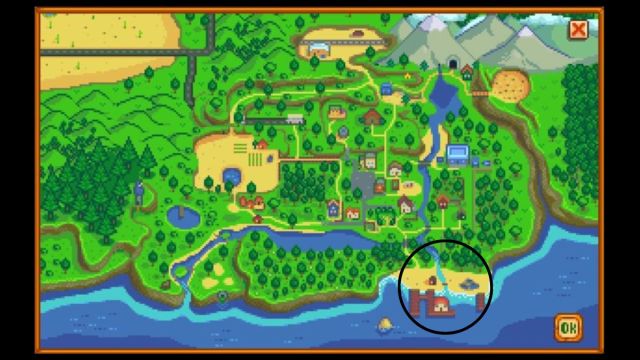 Stardew Valley Anchovy Location