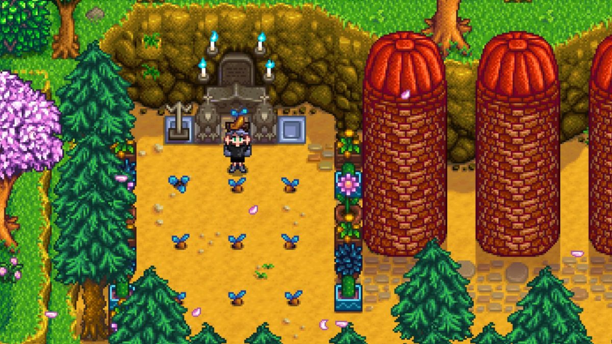 Ferme d'arbres mystiques de Stardew Valley