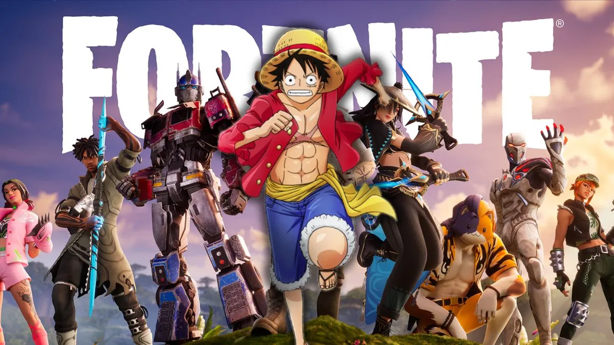 Image of One Piece in Fortnite.