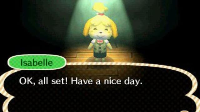 Image of Isabelle in Animal Crossing New Leaf