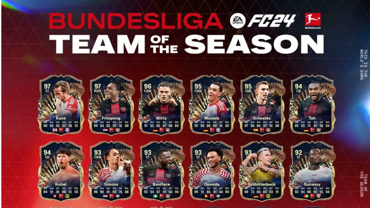Bundesliga TOTS EA FC 24 Evolution
