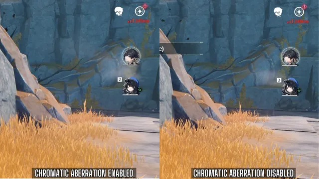Motion Blur vs Chromatic Aberration - Imagem Oficial
