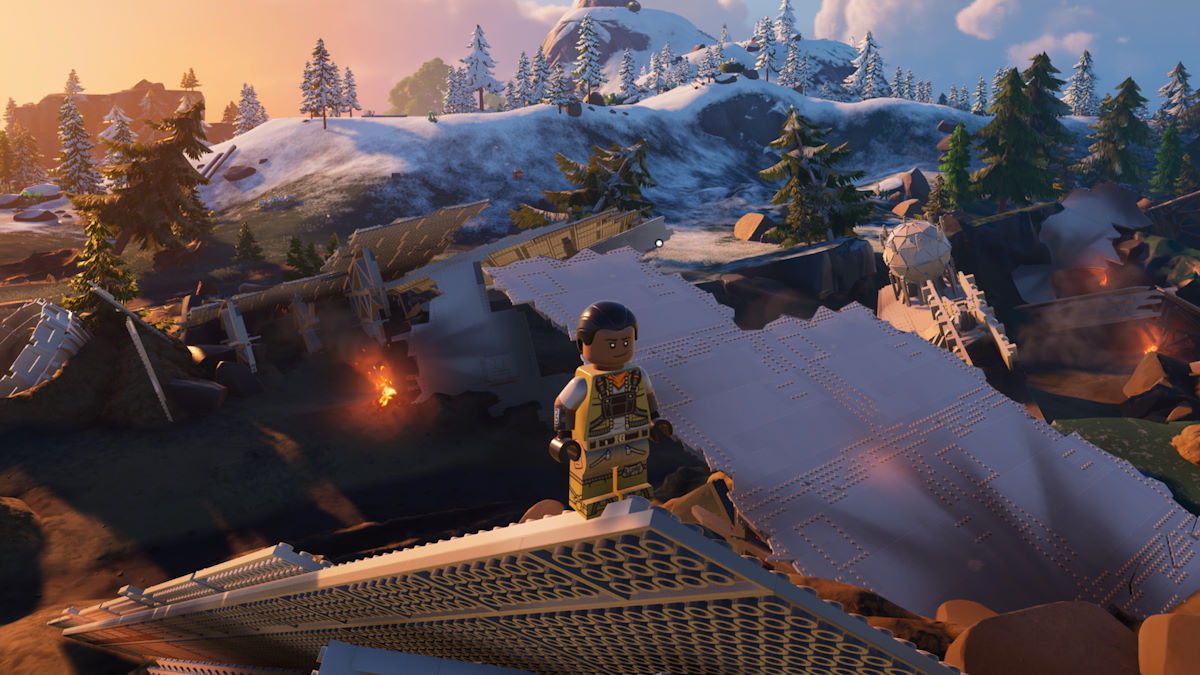 LEGO Fortnite How to Visit the Crashed Star Destroyer Prima Games