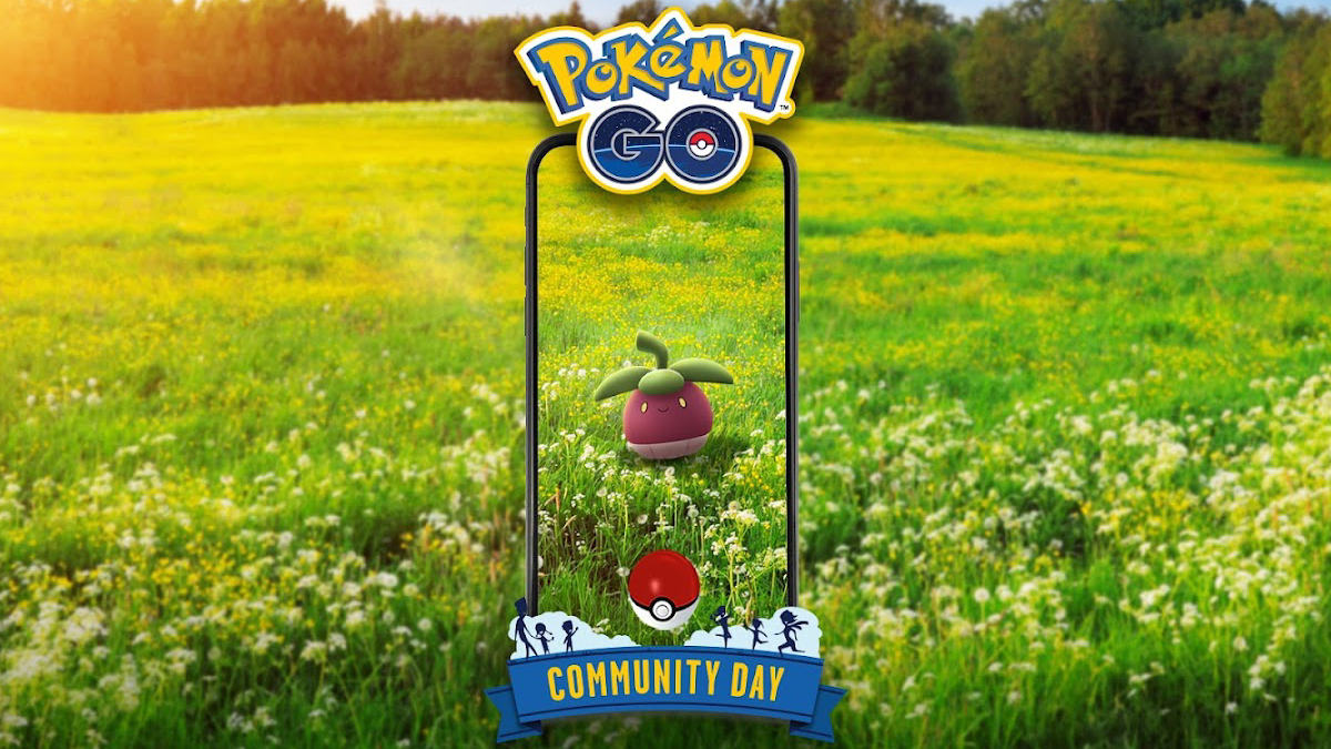 An image of Bounsweet for Pokemon GO Community Day.