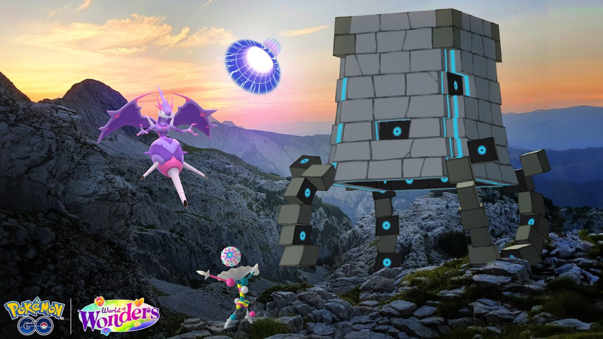 An image of Naganadel, Blacephalon, and Stakataka in Pokemon GO.