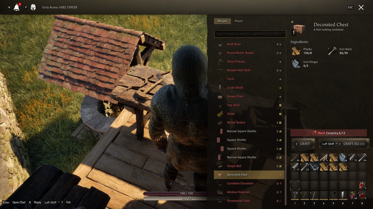 How to Get Bigger Chests in Pax Dei - Prima Games