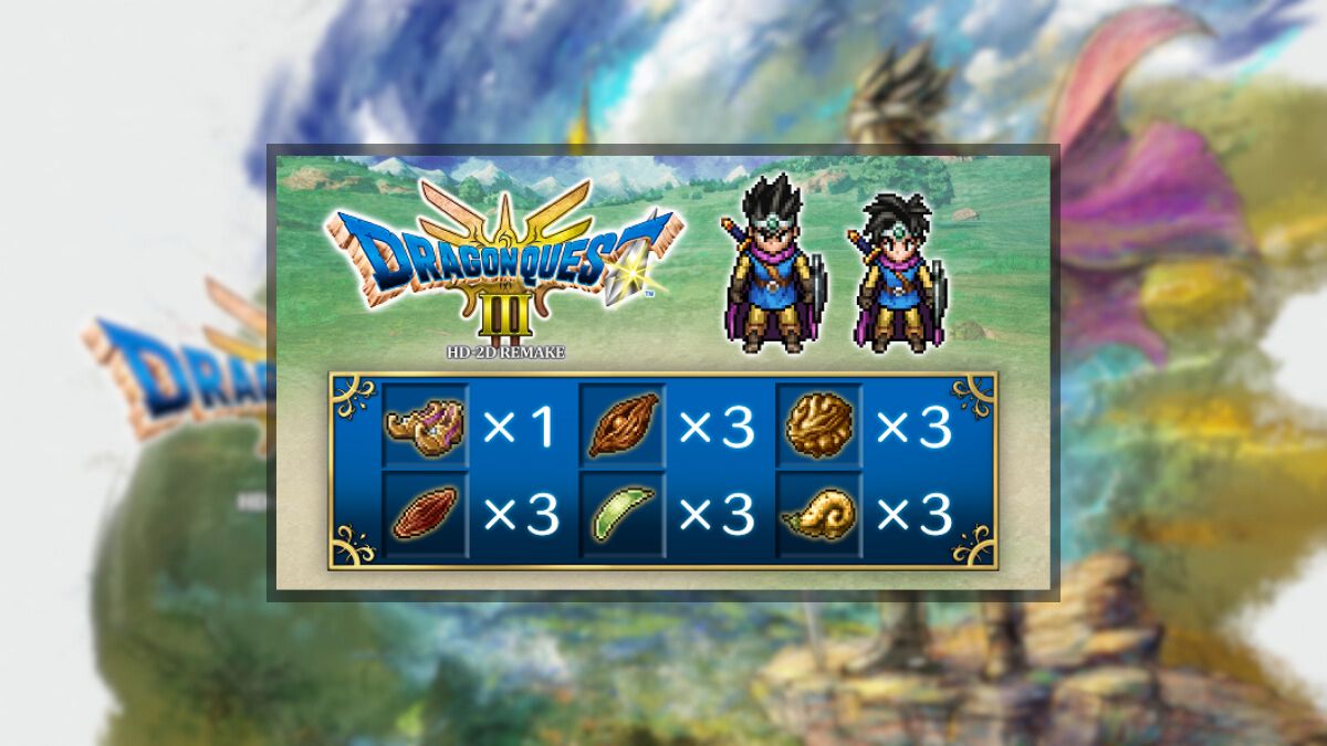 Cómo solucionar el problema de resolución del remake de DRAGON QUEST 3 HD-2D y desbloquear elementos de reserva