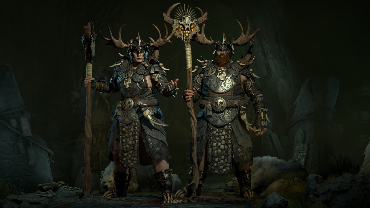 Druid Characters Diablo 4 Press Kit