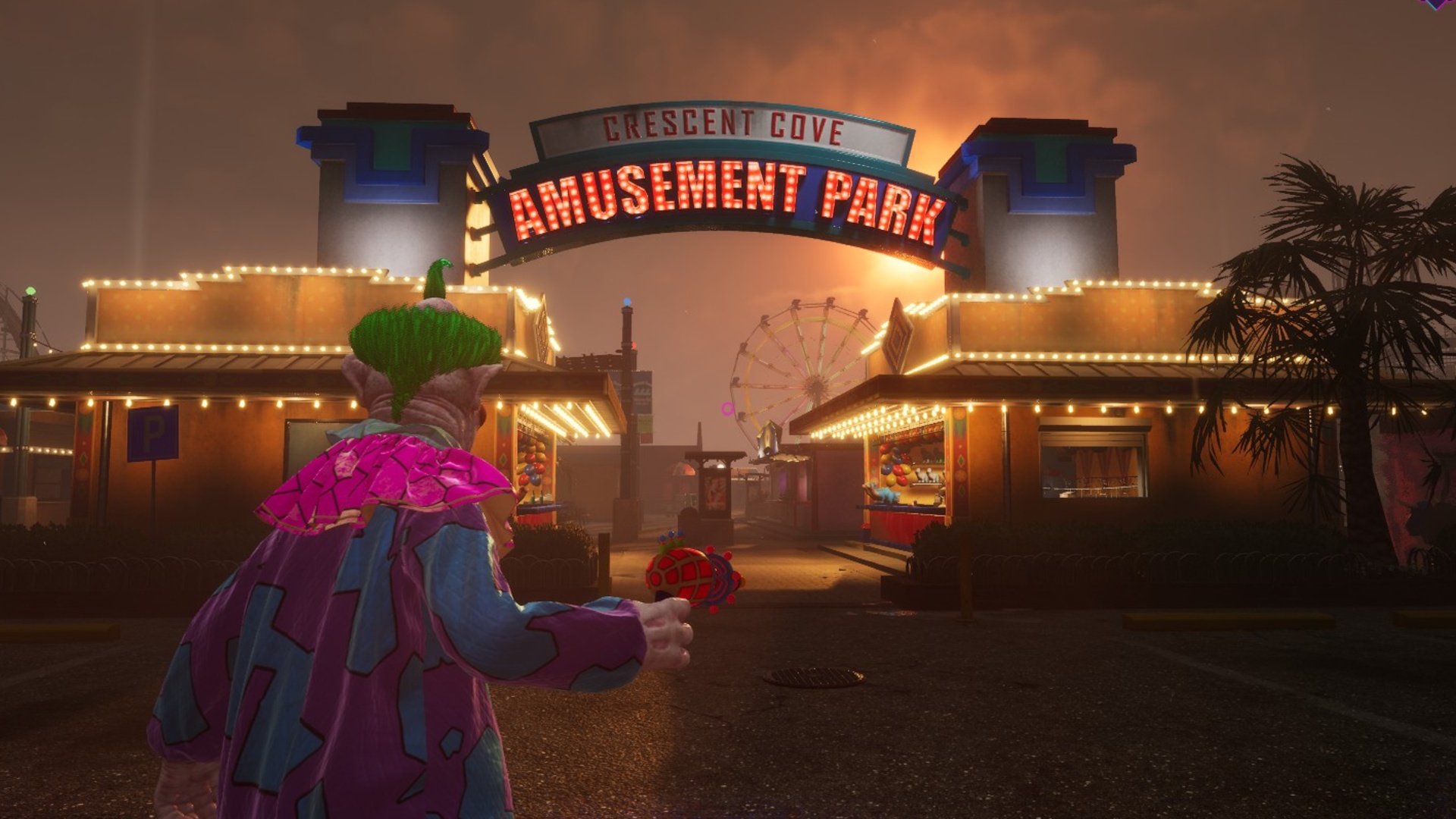 Killer Klowns Amusement Park Map