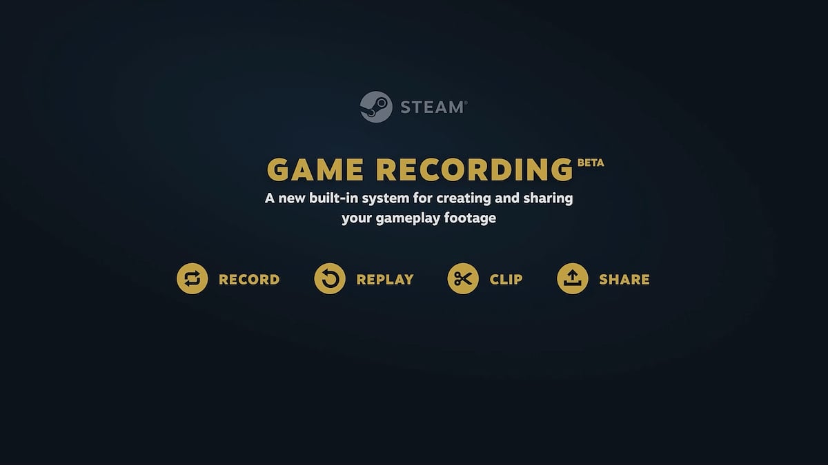 Как использовать функцию записи игры Steam на ПК