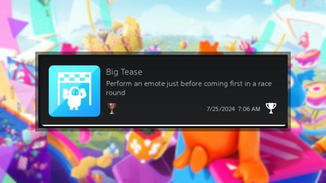 Big Tease Trophy Fall Guys