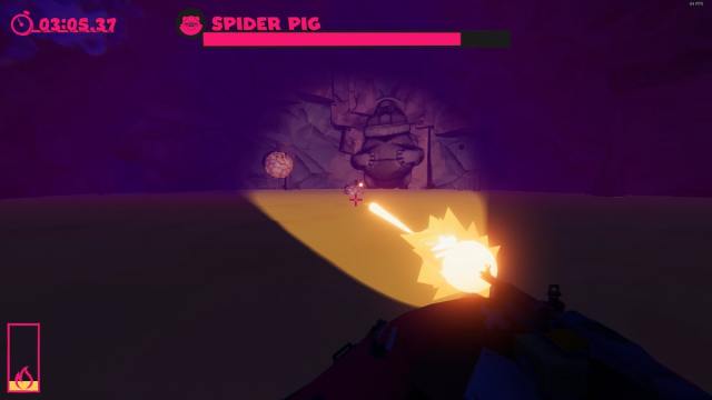 Shoot Spider Pig Mines