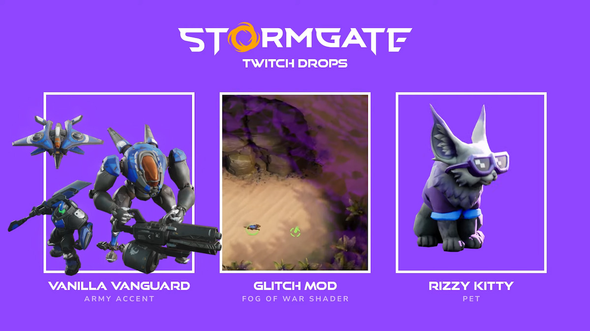 Как получить Twitch Drops для Stormgate