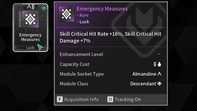 First Descendant Module Socket Type Symbol How to Get the Emergency Measures Module in The First Descendant ...