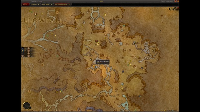 Delve Locations on Map in WoW TWW