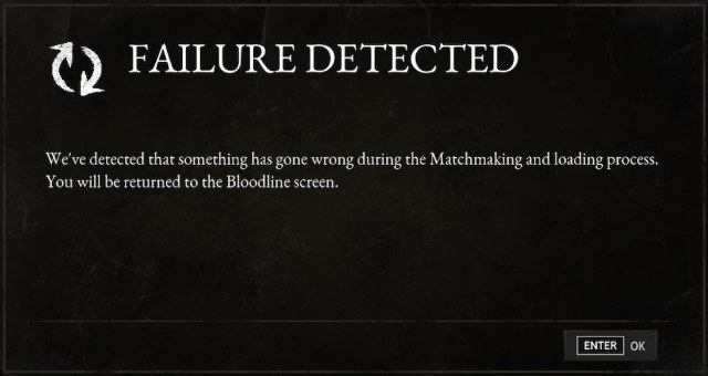 Failure Detected Hunt: Showdown 1896