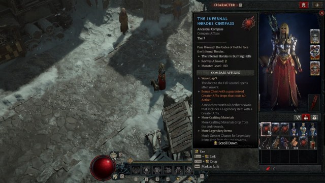 Infernal Compasses Diablo 4 Tier 8