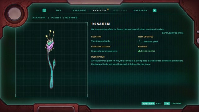 Rosarem Petals Info Creatures of Ava