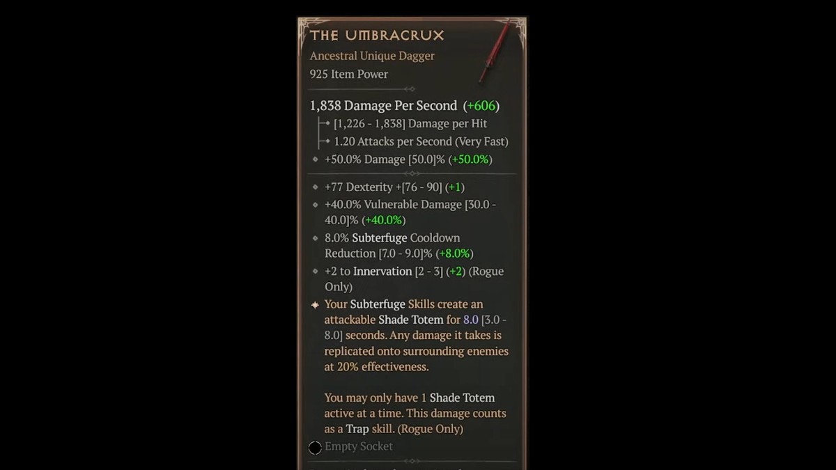 How to Get the Umbracrux Unique in Diablo 4 Season 5