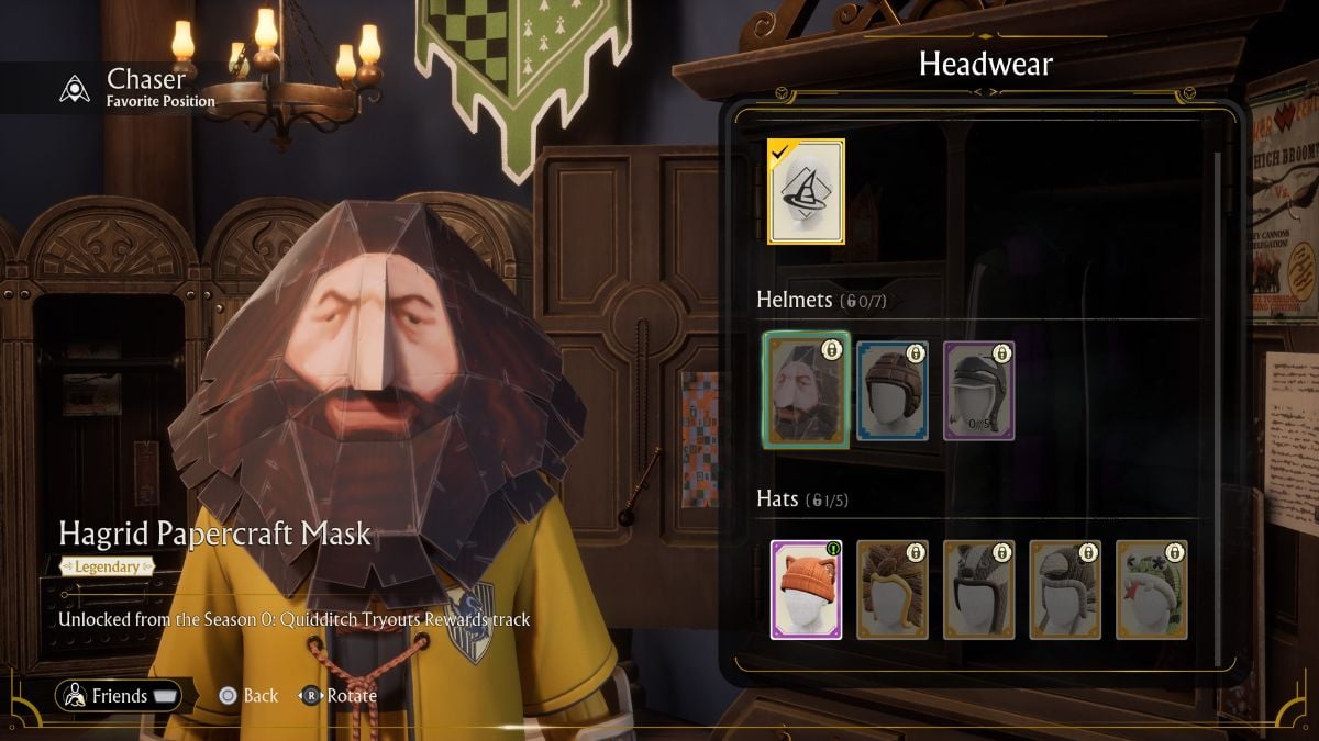 Cómo conseguir la máscara de Hagrid de PS1 en Harry Potter: Quidditch Champions