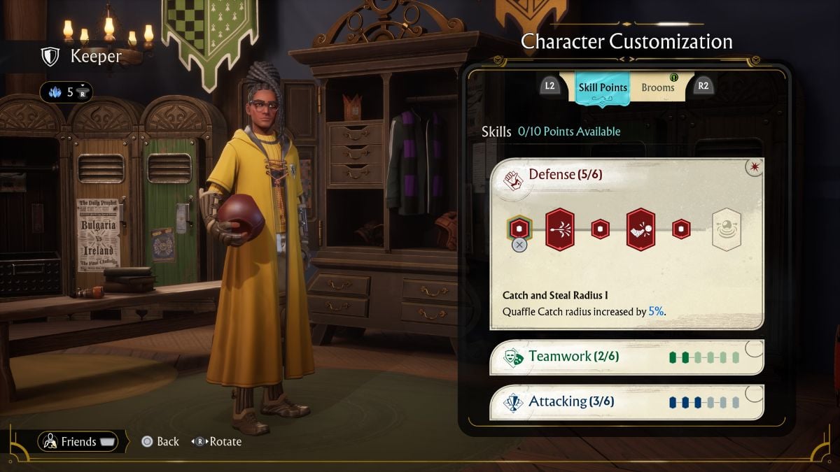 Cómo personalizar tus personajes en Harry Potter: Quidditch Champions