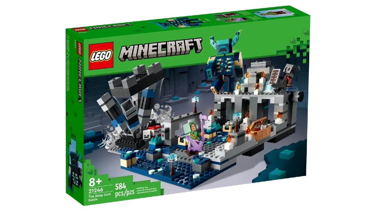 На этот набор LEGO Minecraft в настоящее время действует скидка 35 % на Amazon.