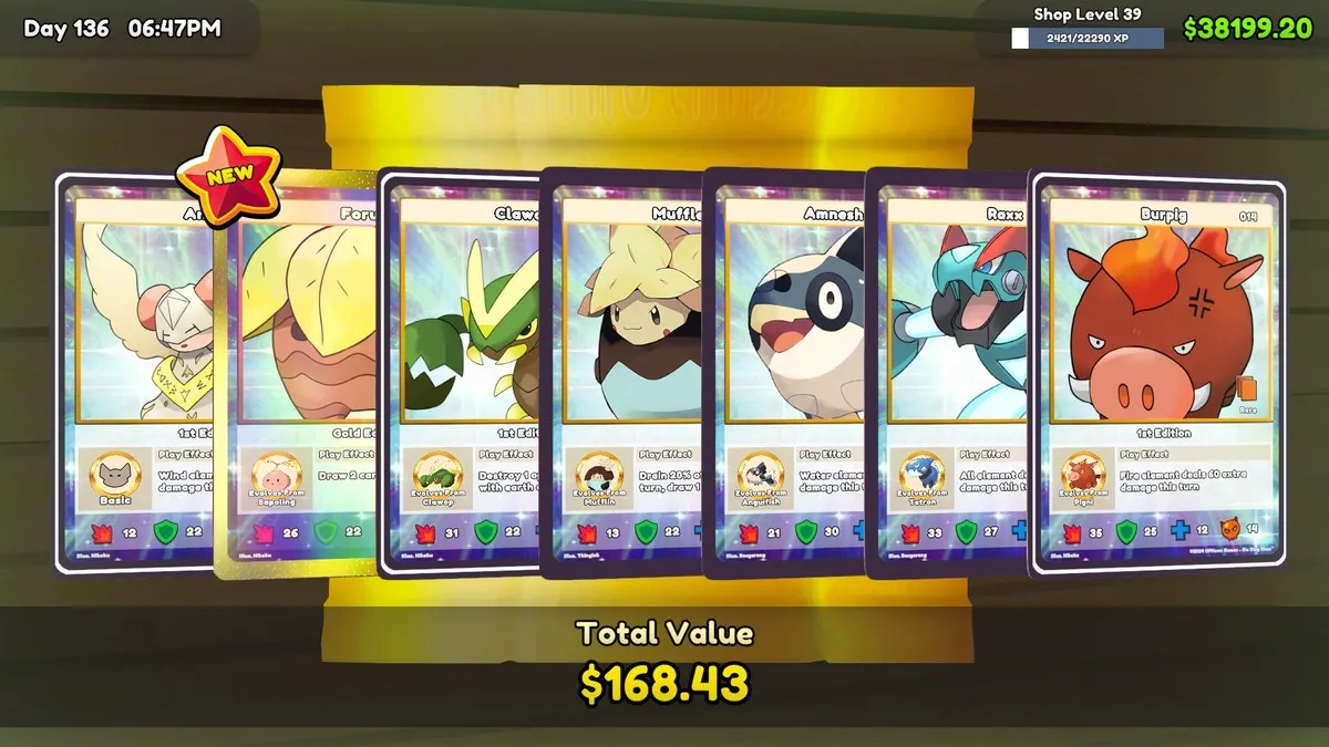 Cómo ganar dinero rápido en TCG Card Shop Simulator