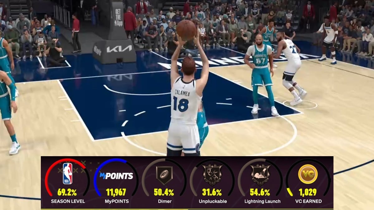 Player Progress MyCareer NBA 2K25