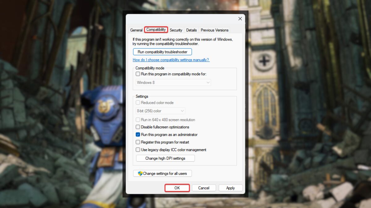 Cómo solucionar el problema de la pantalla negra de Warhammer 40K Space Marine 2