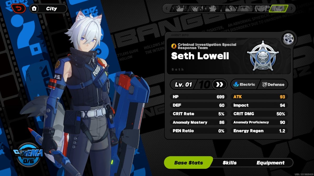 Best Build for Seth in Zenless Zone Zero